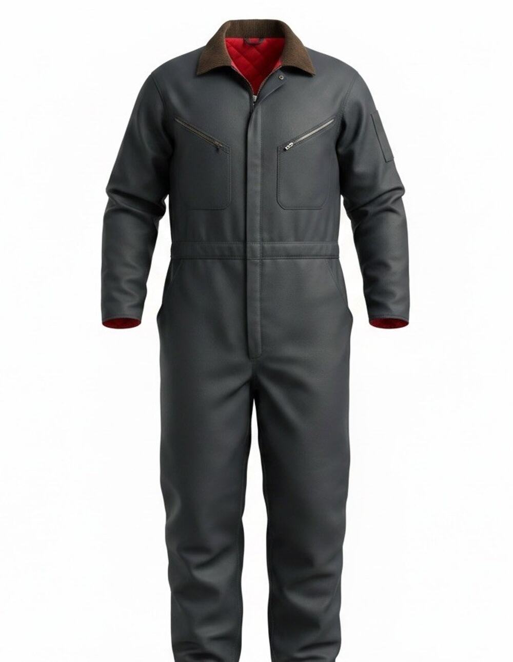 VTG Walls Work Coveralls Insulated Mechanic Ankle Zip Snow Zero Zone USA 90s L